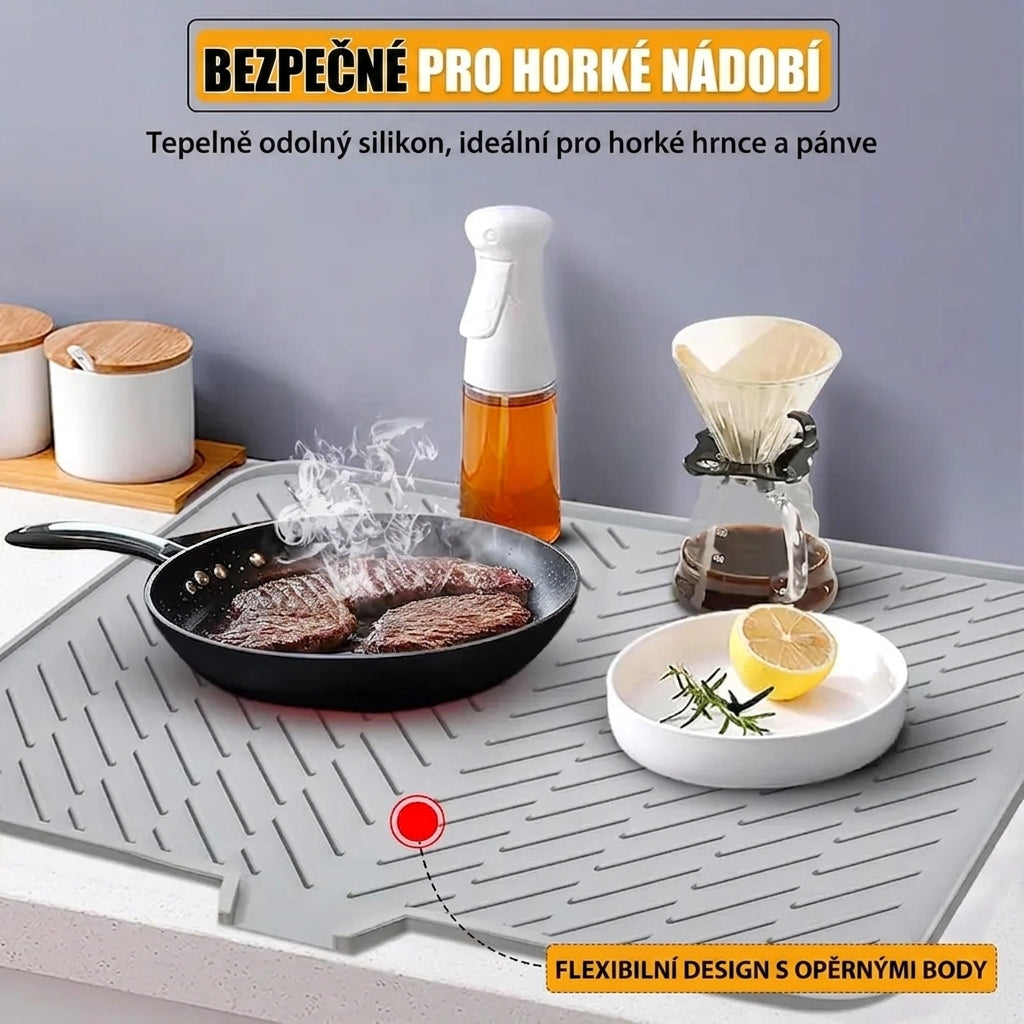 Slipax™ - Silikonová odkapávací podložka