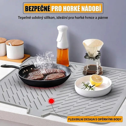 Slipax™ - Silikonová odkapávací podložka